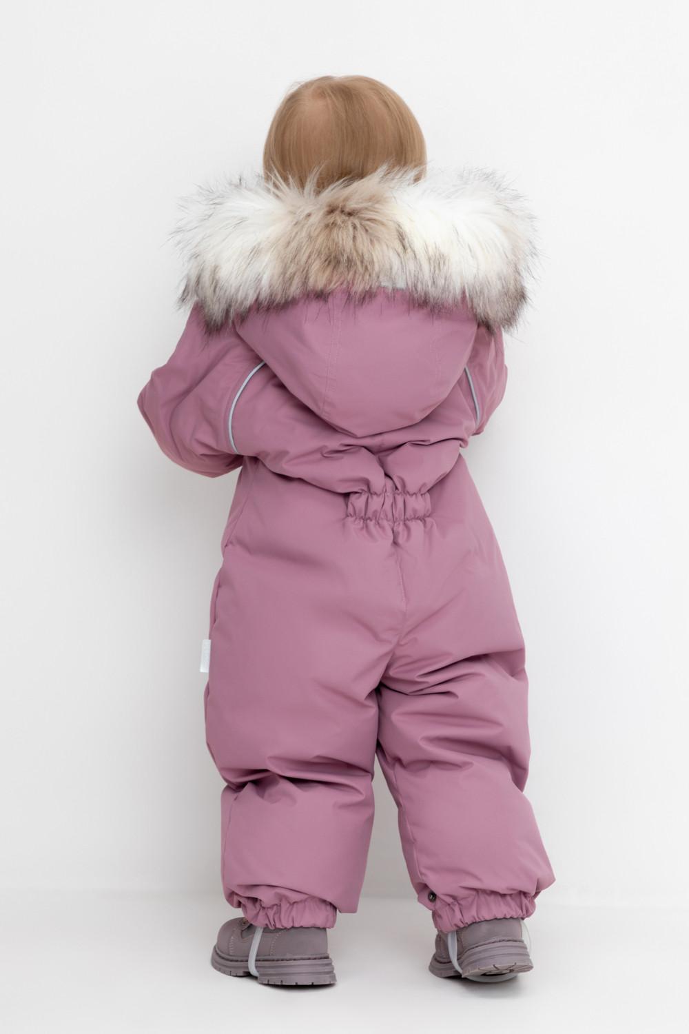 Комбинезоны утепленные для девочки, артикул: ВК 60106/3 УЗГ, цвет: фиолетовый, фото 5
