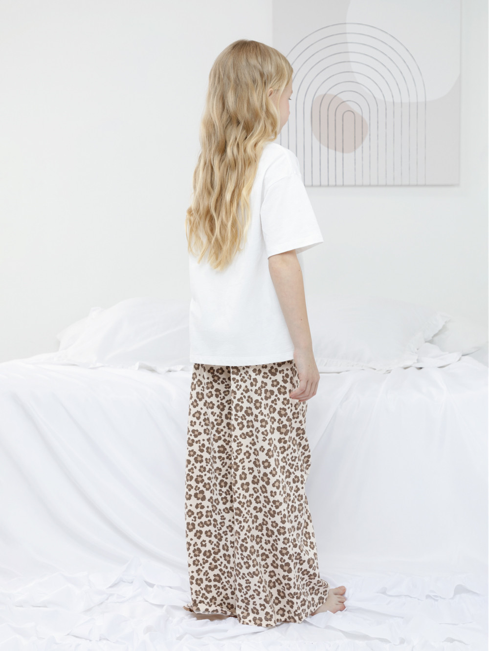 Пижама для девочки, артикул: МП 1666, цвет: сахар, фото 5