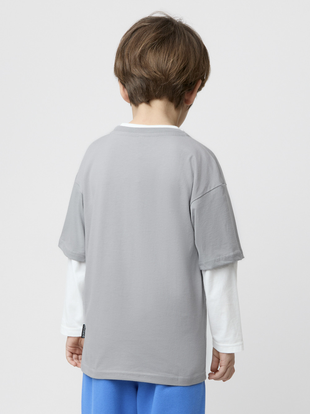 Футболка для мальчика, артикул: КР 303024, цвет: серый, фото 5