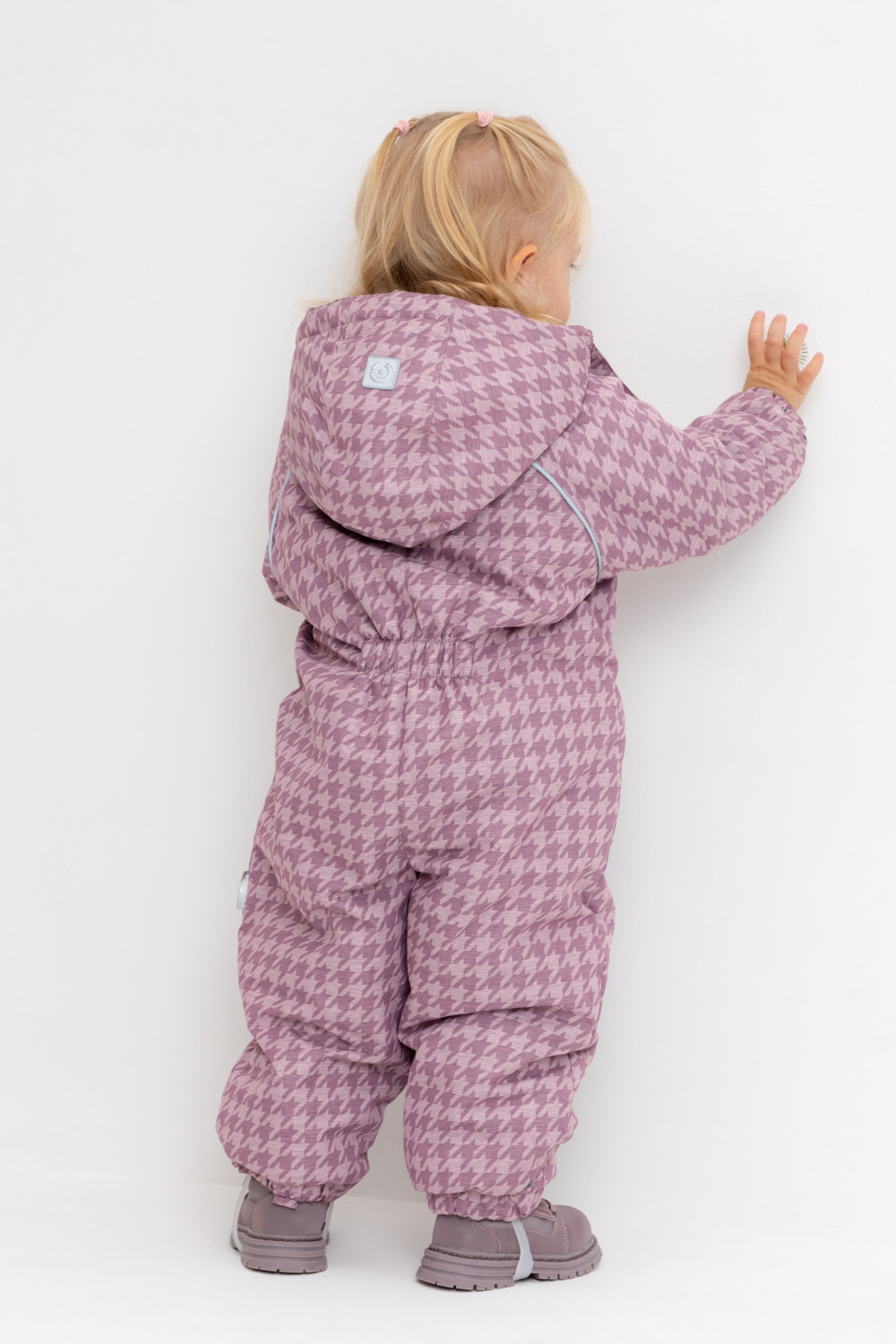Комбинезоны утепленные для девочки, артикул: ВК 60114/н/2 УЗГ, цвет: фиолетовый, фото 5