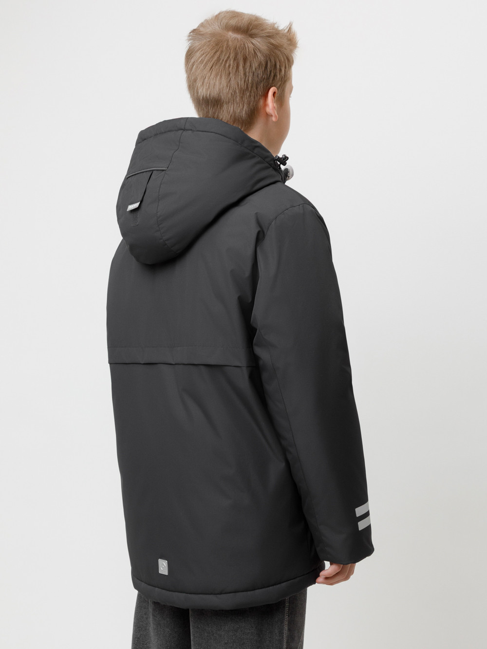 Куртки для мальчика, артикул: ВК 36105/3 ГР (104-122), цвет: черный, фото 5