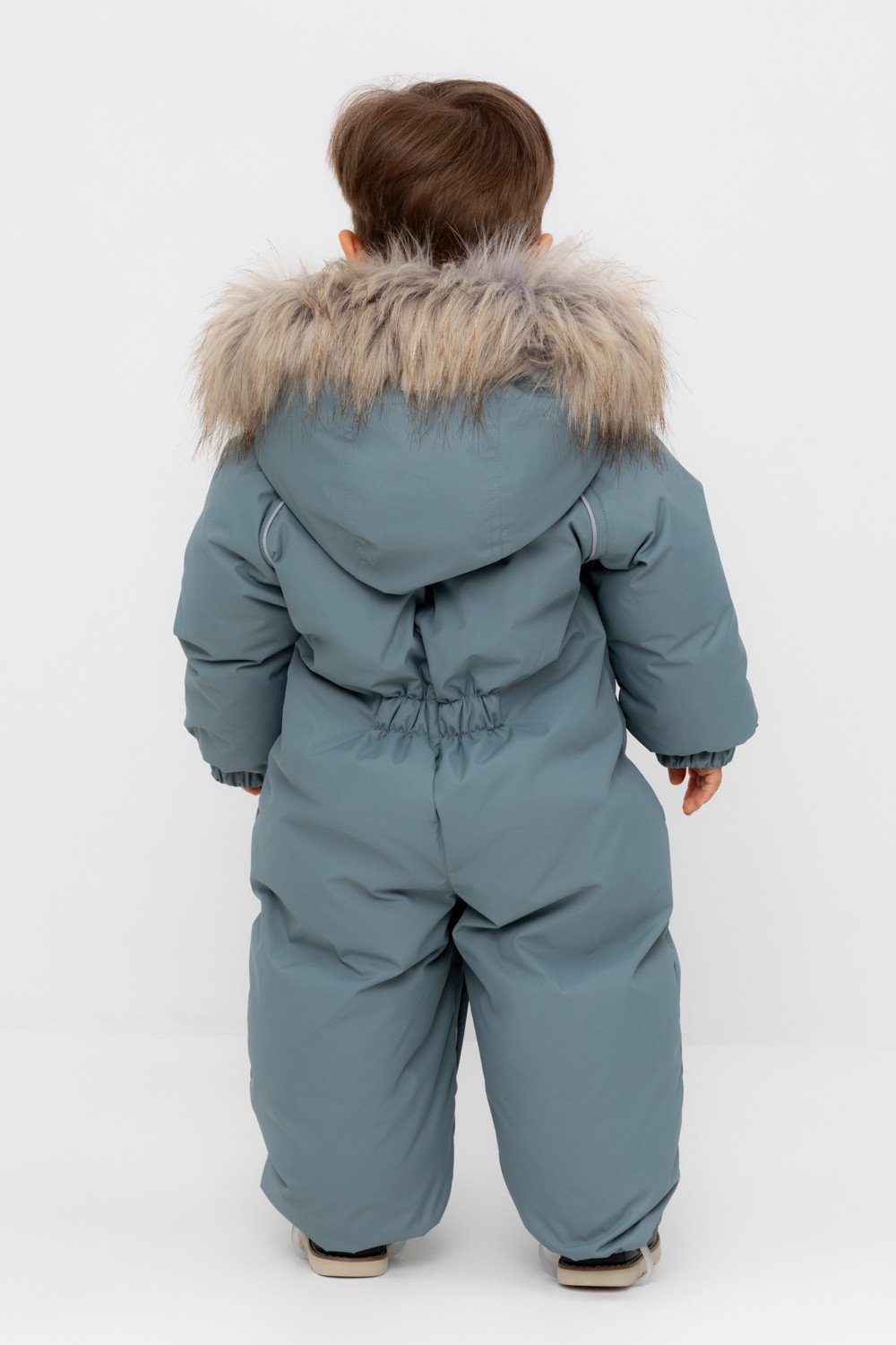 Комбинезоны утепленные для мальчика, артикул: ВК 60106/4 УЗГ, цвет: зеленый, фото 5