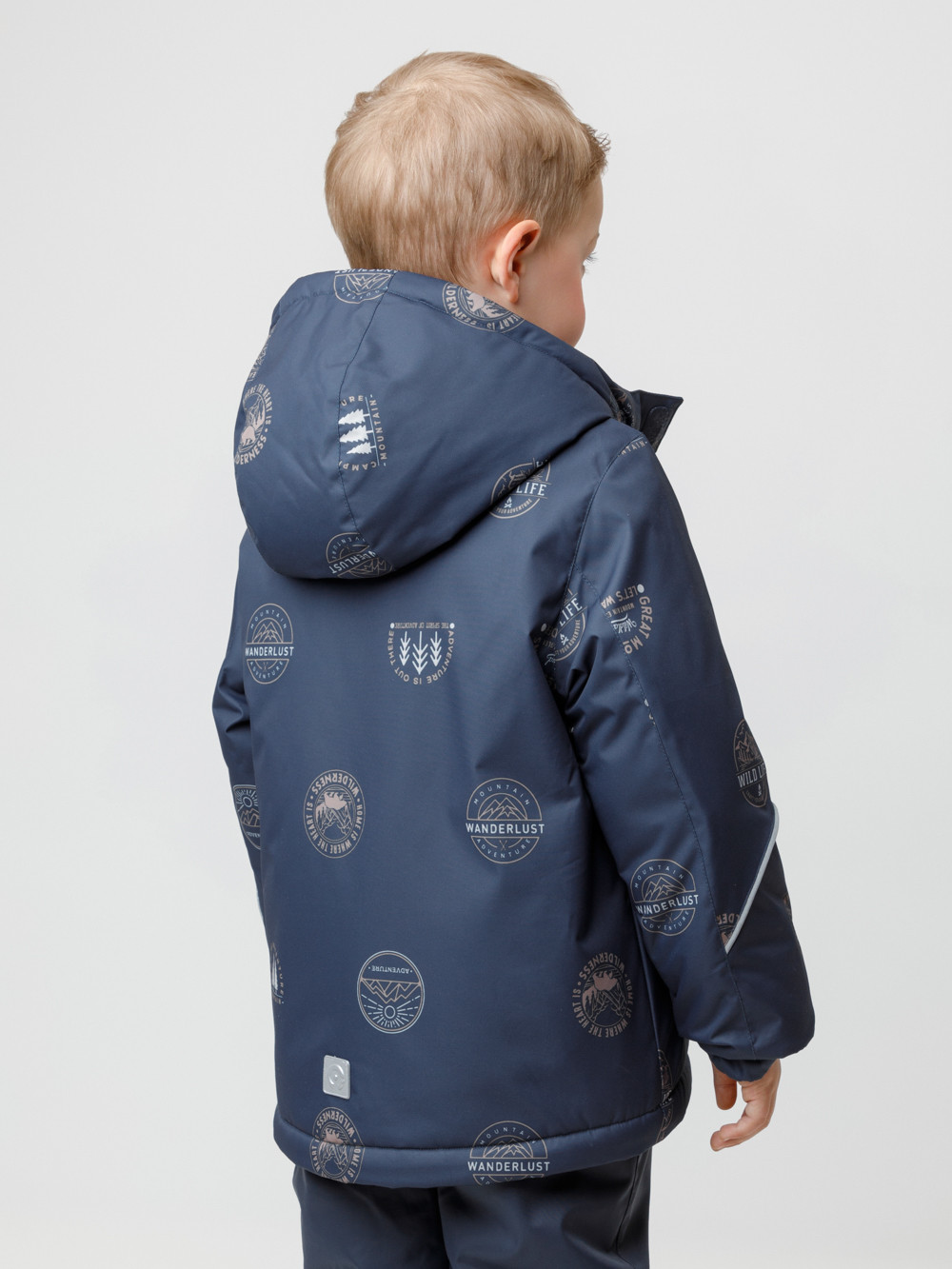 Куртки для мальчика, артикул: ВК 36090/н/5 Ал, цвет: темно-синий, фото 5