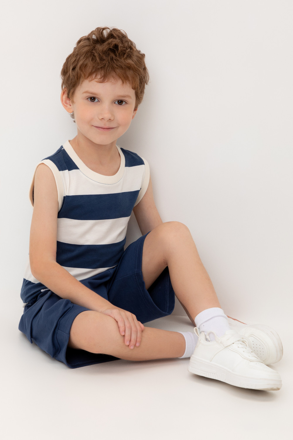 Футболка для мальчика, артикул: КР 302476, цвет: темно-синий, фото 5