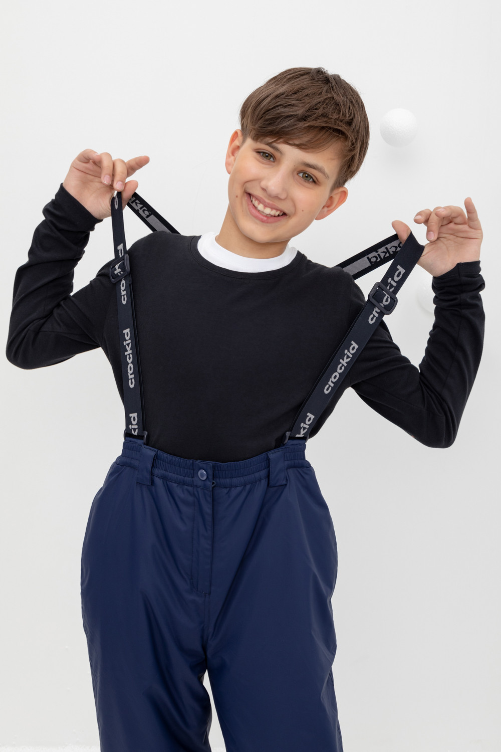 Брюки утепленные, артикул: ВК 40008/23/4 ГР, цвет: синий, фото 5