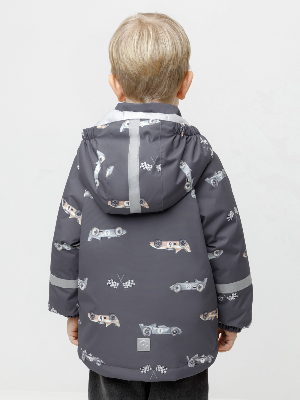 Куртки для мальчика, артикул: ВК 30161/н/2 ГР, цвет: темно-серый, фото 5