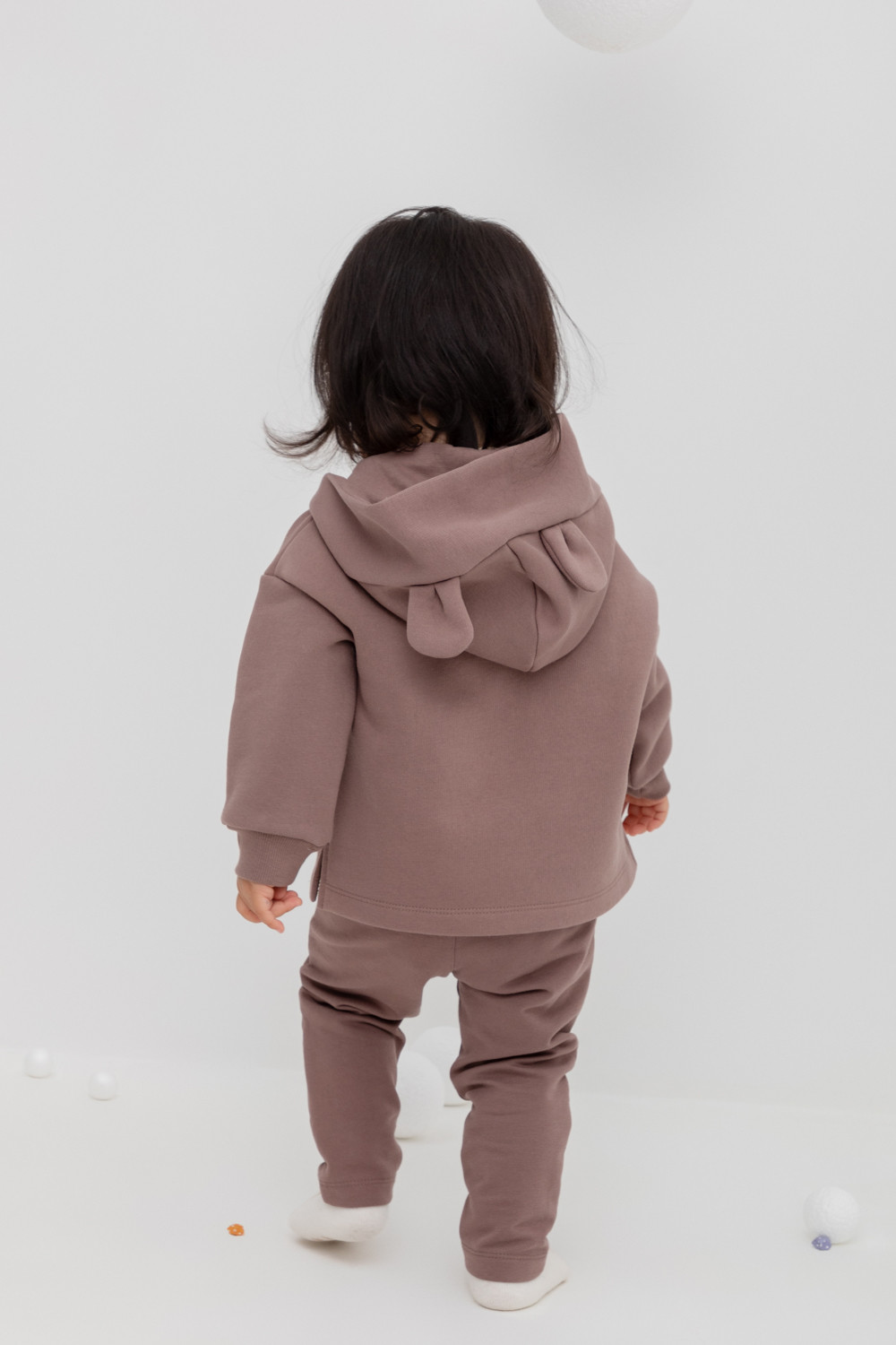 Брюки для девочки, артикул: КР 400598, цвет: коричневый, фото 5