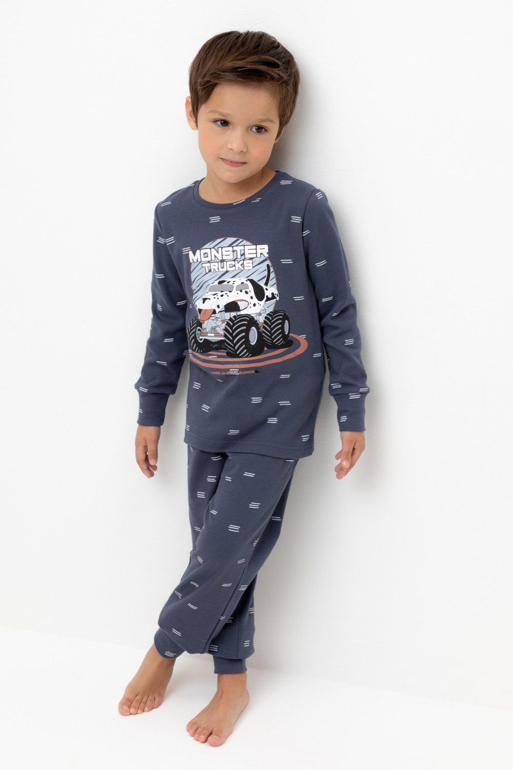 Пижама для мальчика, артикул: К 1621, цвет: серый, фото 5