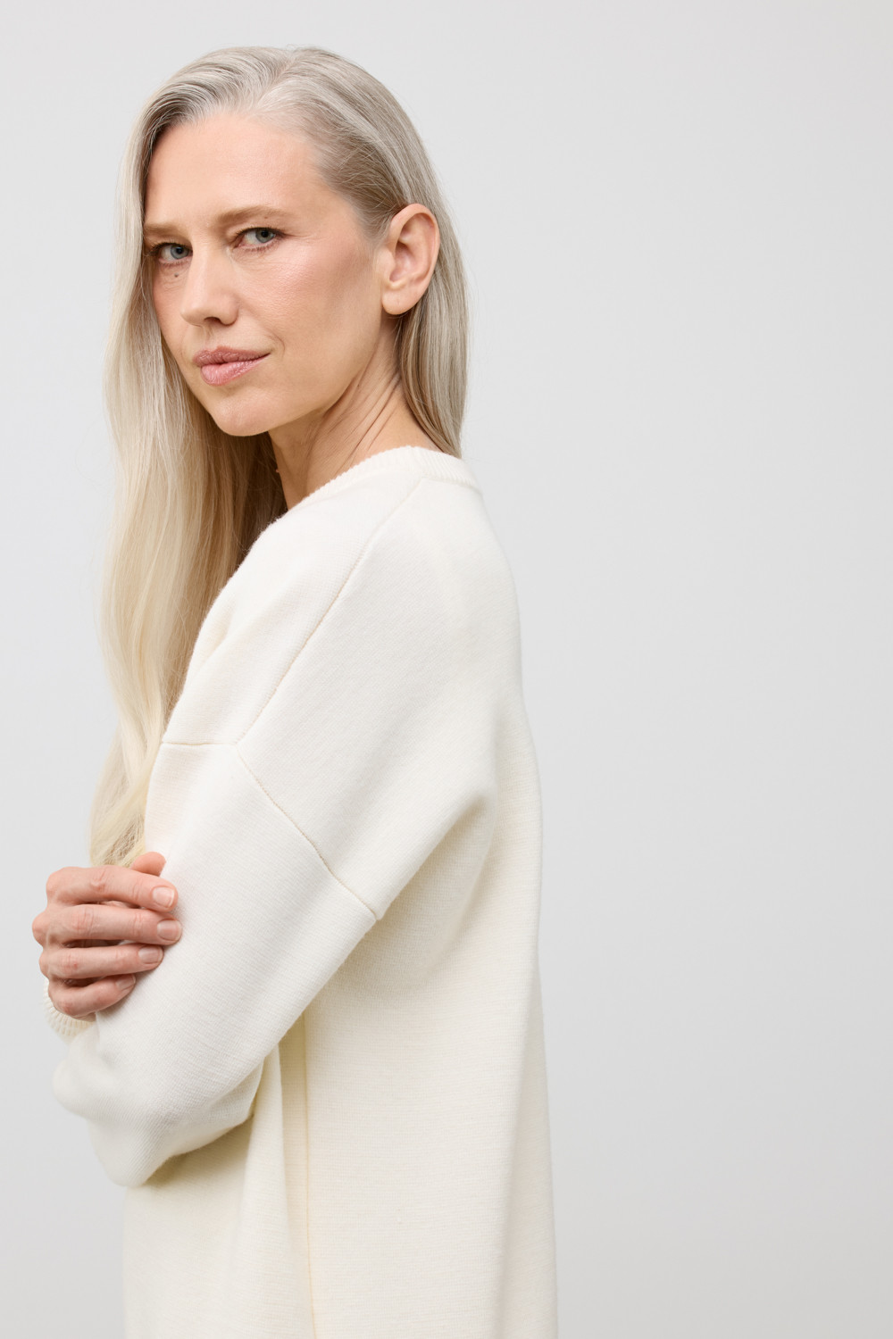 Джемперы женские для мам, артикул: ЕВ 30241/ш, цвет: бежевый, фото 5