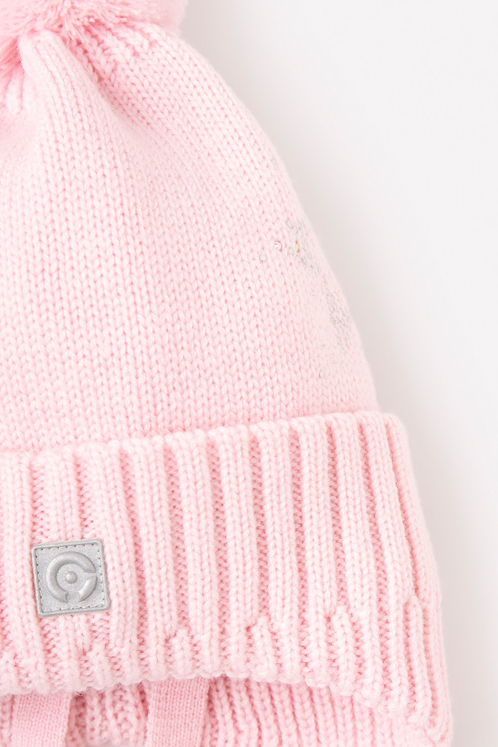 Шапка для девочки, артикул: КВ 20218/ш, цвет: розовый, фото 5