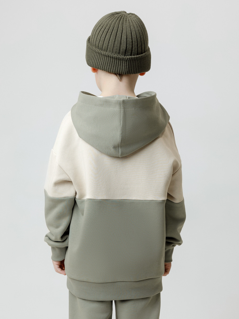Худи для мальчика, артикул: КР 302916, цвет: хаки, фото 5