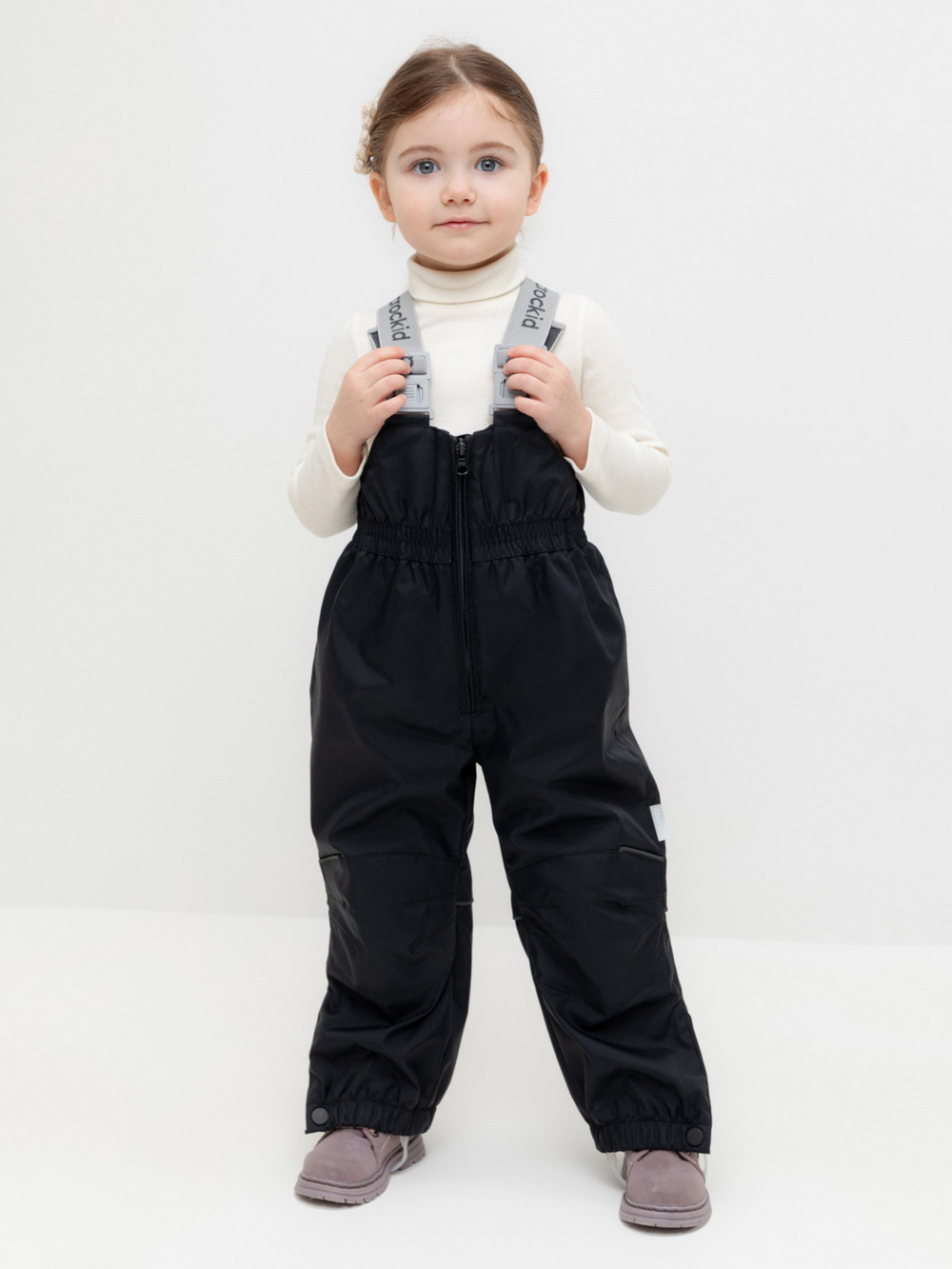 Брюки утепленные, артикул: ВК 46016/25/1 ГР, цвет: черный, фото 5