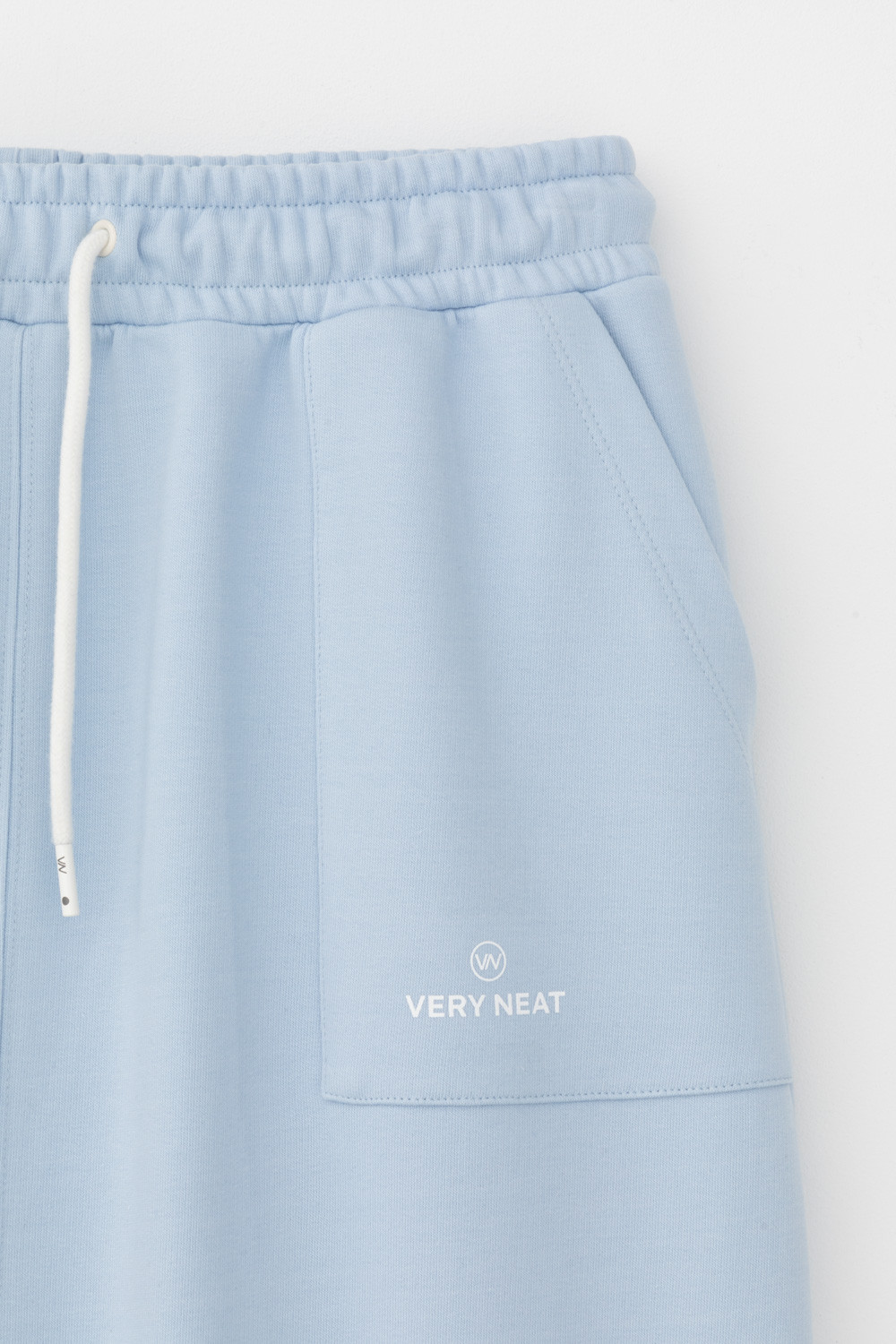 Юбки женские для мам, артикул: ЕВТ 7030, цвет: голубой, фото 5