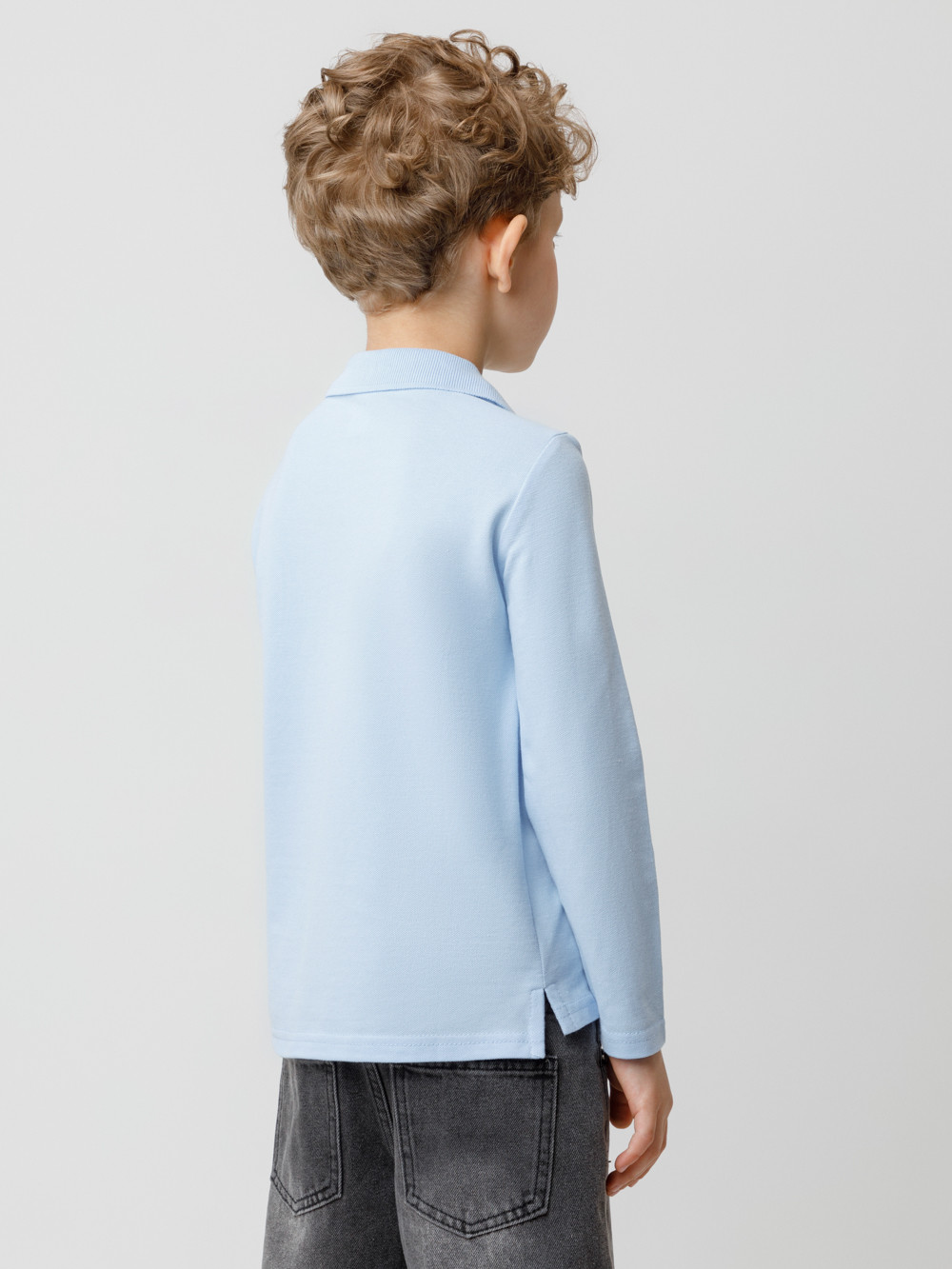 Джемпер для мальчика, артикул: К 302109, цвет: голубой, фото 4