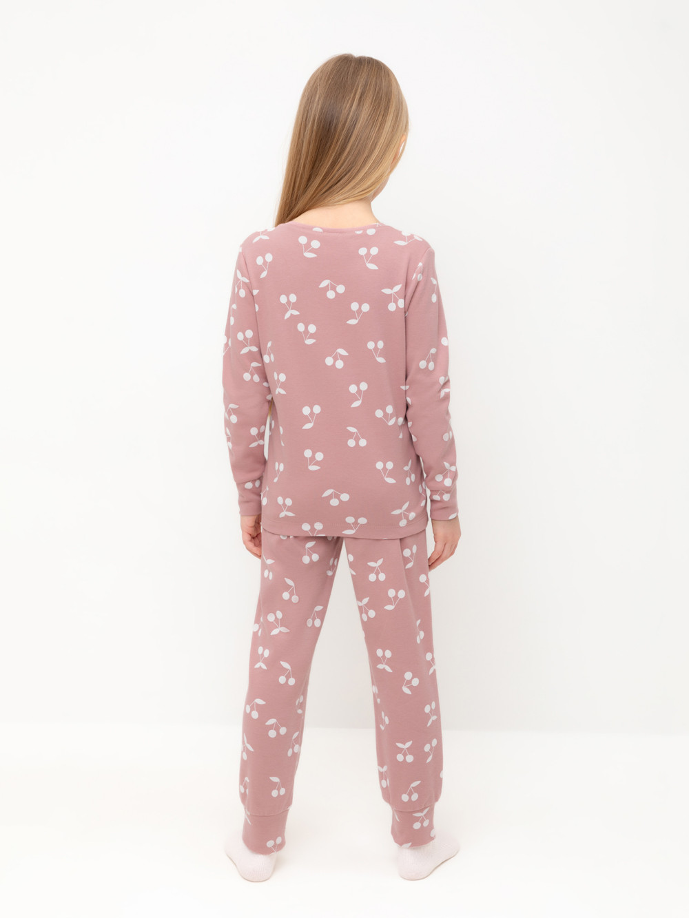 Пижама для девочки, артикул: К 1552, цвет: розовый, фото 4