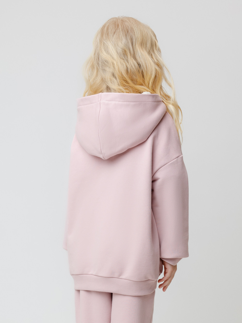 Худи для девочки, артикул: КР 302832, цвет: розовый, фото 5