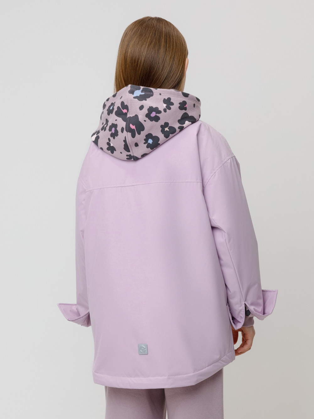 Куртка для девочки, артикул: ВК 32182/1 ГР, цвет: фиолетовый, фото 5