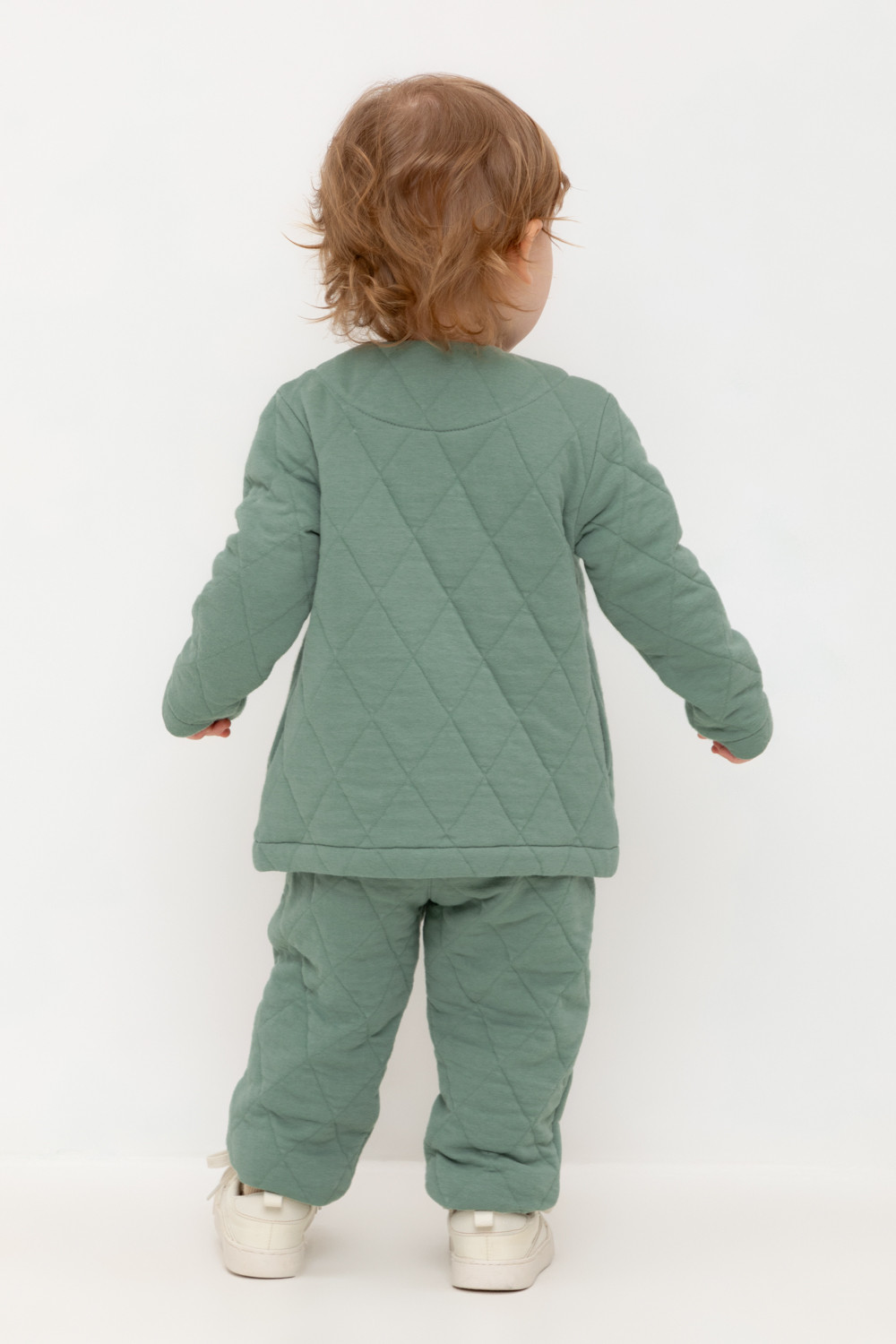 Брюки для девочки, артикул: КР 400768, цвет: зеленый, фото 5