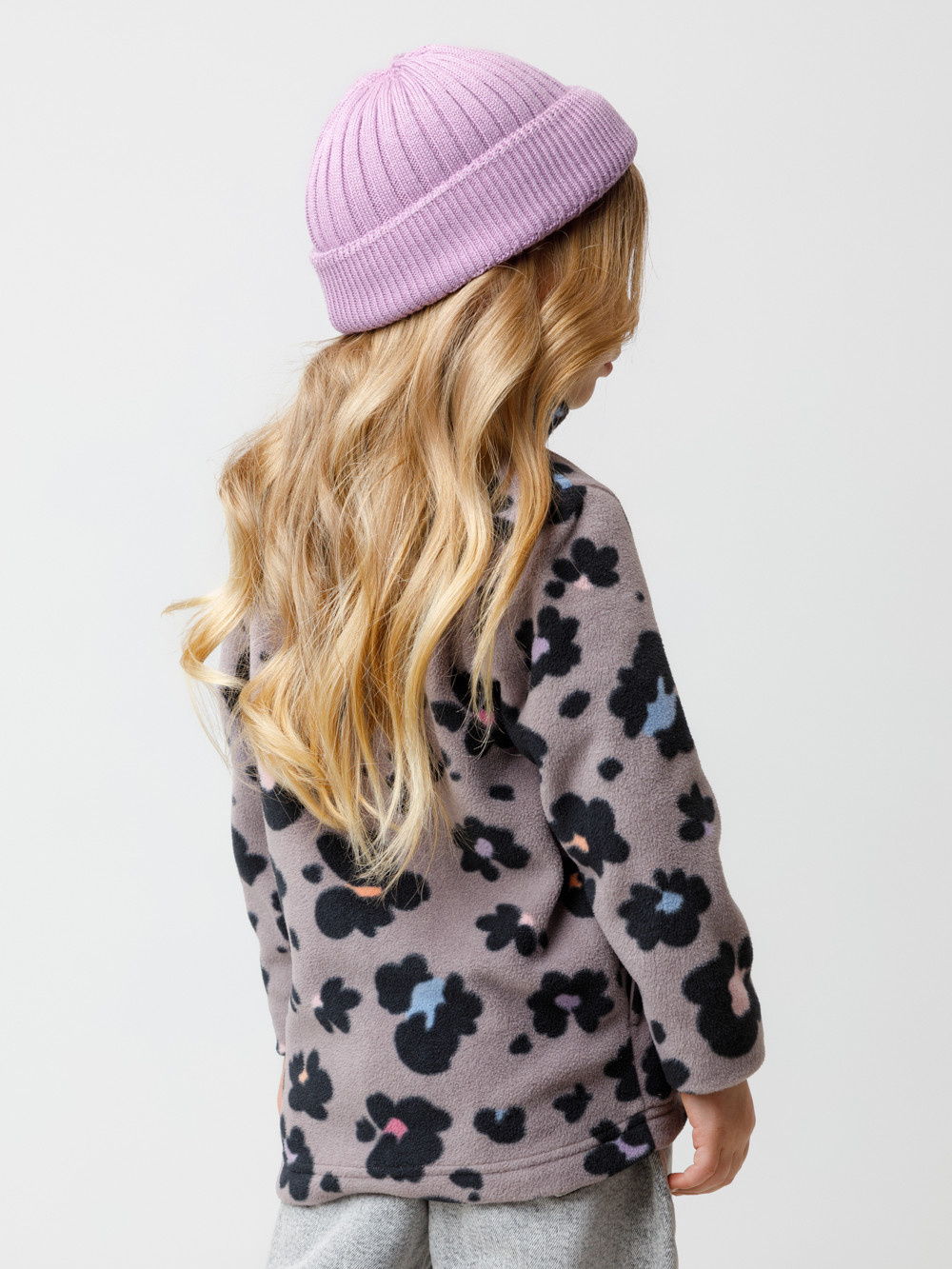 Куртка для девочки, артикул: ФЛ 34025-1/н/43 ГР, цвет: розовый, фото 5