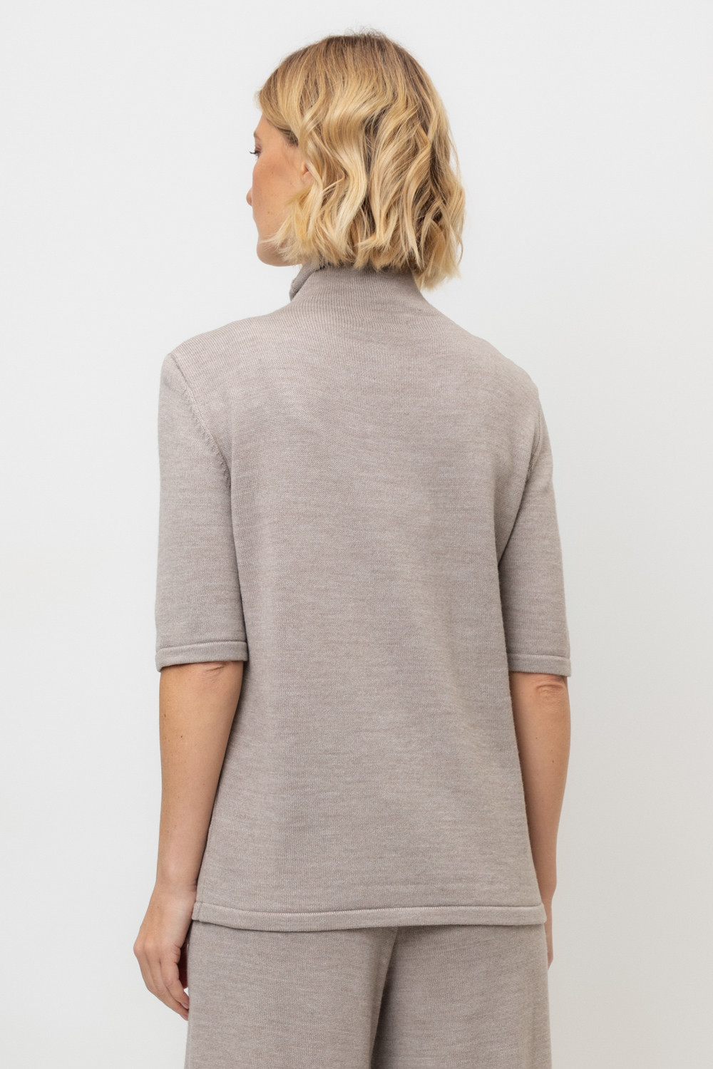 Джемперы женские для мам, артикул: ЕВ 30146/ш, цвет: бежевый, фото 5