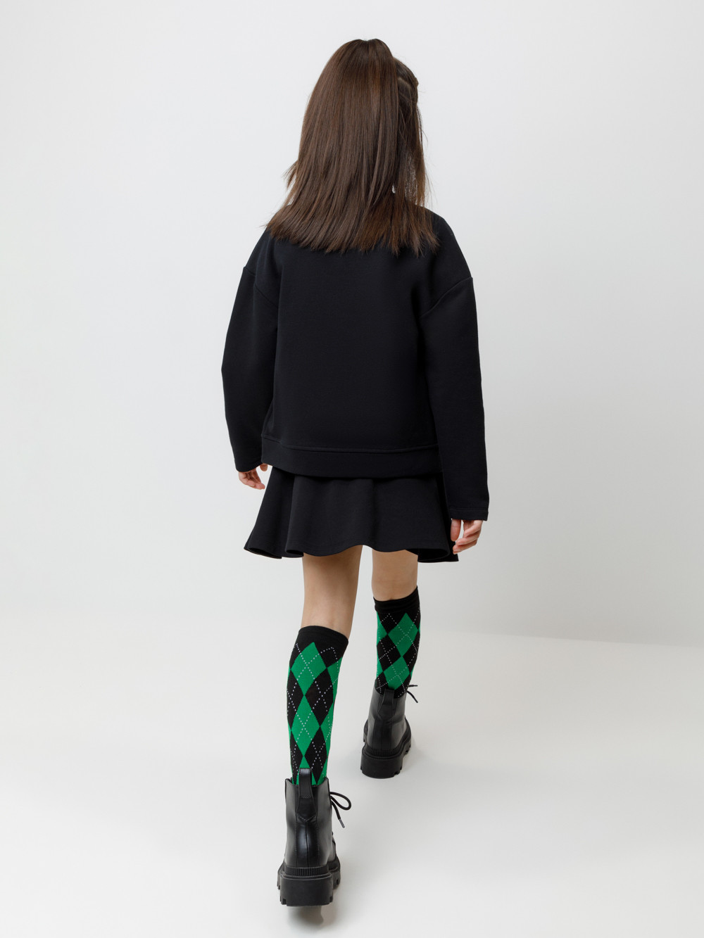 Жакет для девочки, артикул: К 302764, цвет: черный, фото 5