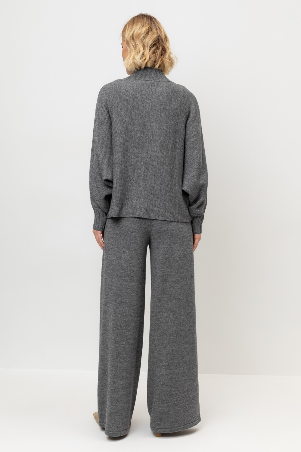 Брюки женские для мам, артикул: ЕВ 444/ш, цвет: темно-серый, фото 5