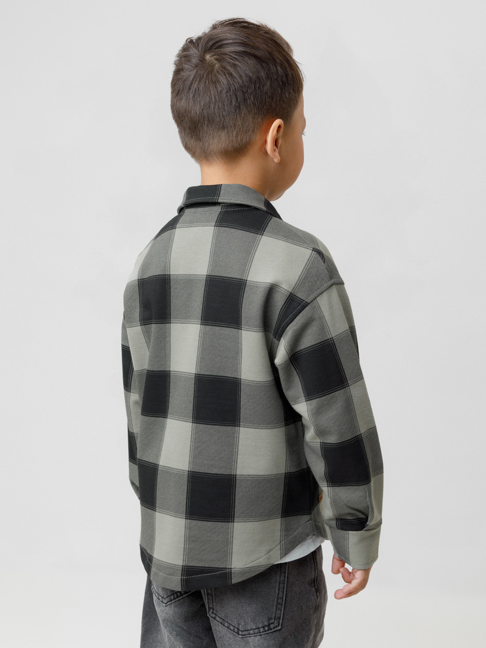 Рубашки для мальчика, артикул: КР 302538, цвет: хаки, фото 5