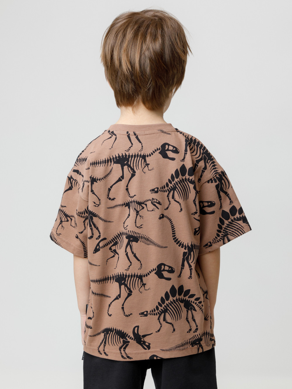 Футболка для мальчика, артикул: КР 302852, цвет: кофейный, фото 5