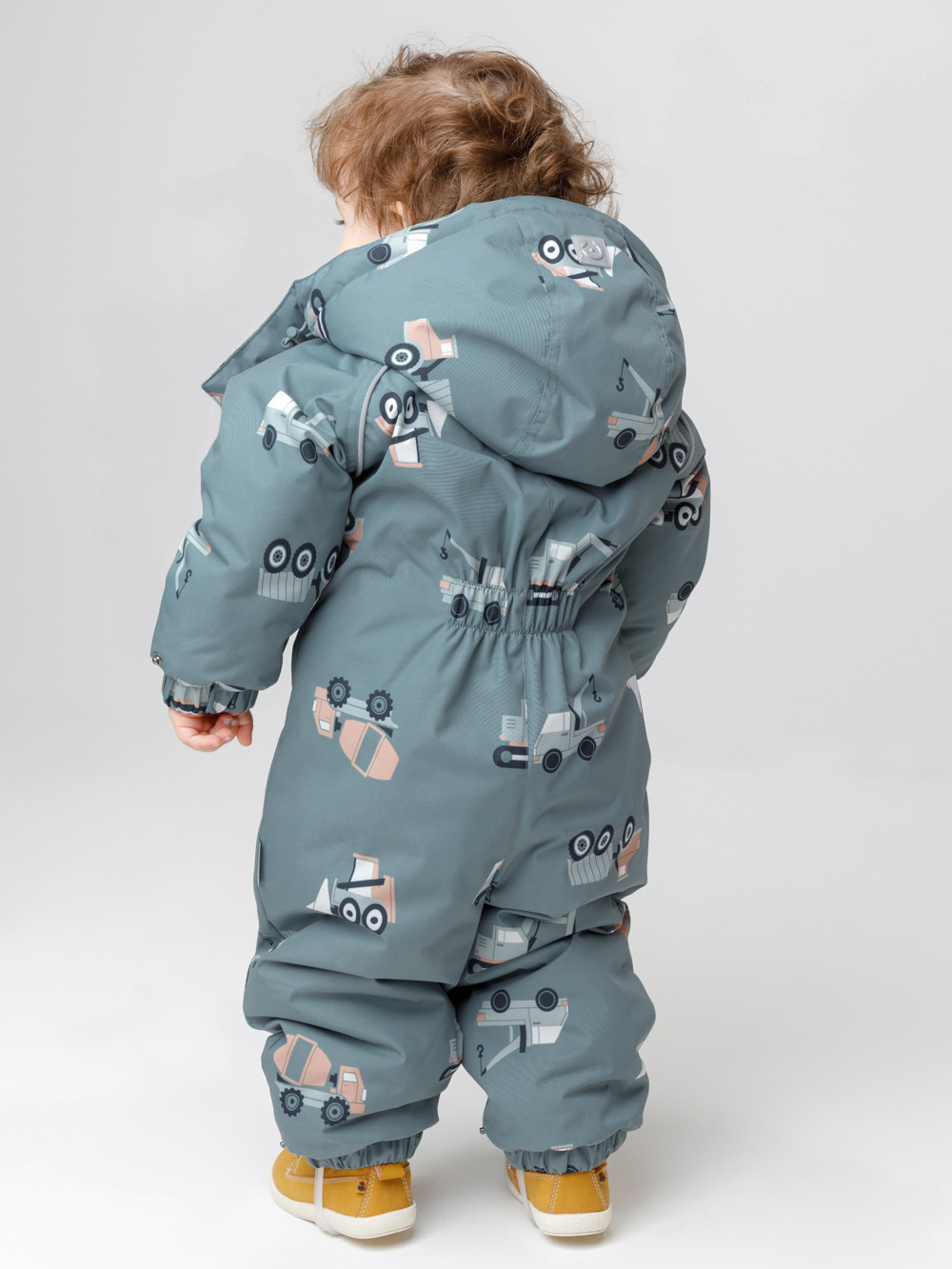Комбинезоны утепленные для мальчика, артикул: ВК 60032/н/65 Ал, цвет: бирюзовый, фото 5