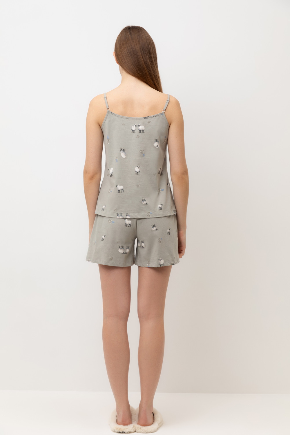 Комплекты для дома для мам, артикул: Е 20177, цвет: хаки, фото 5