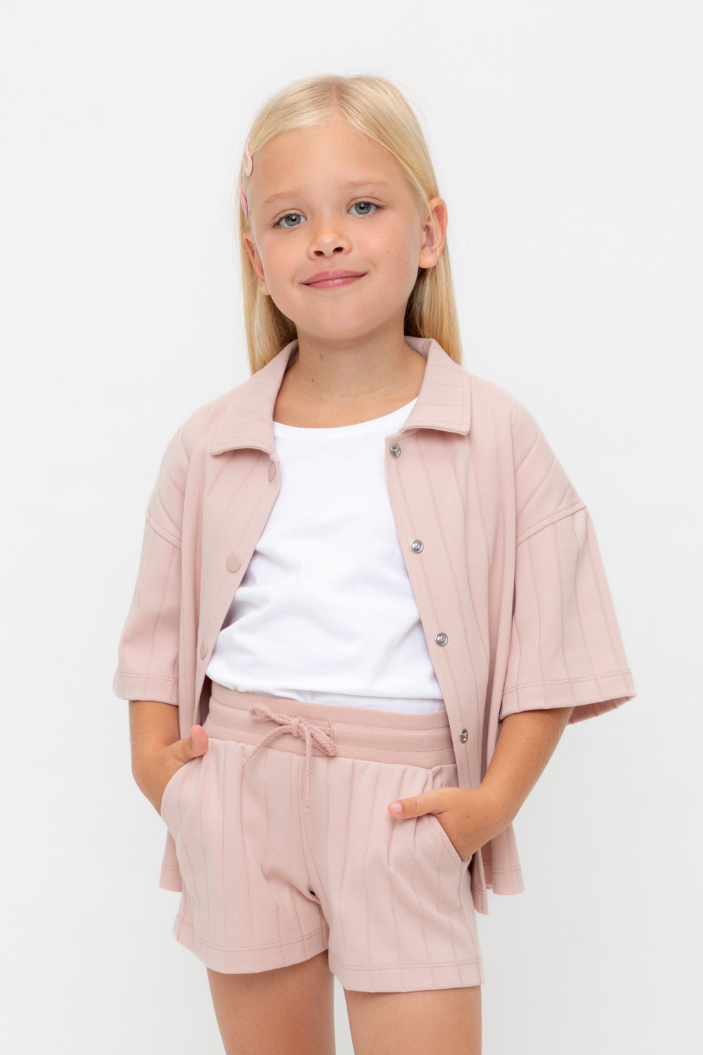 Рубашка для девочки, артикул: КР 302718, цвет: розовый, фото 5