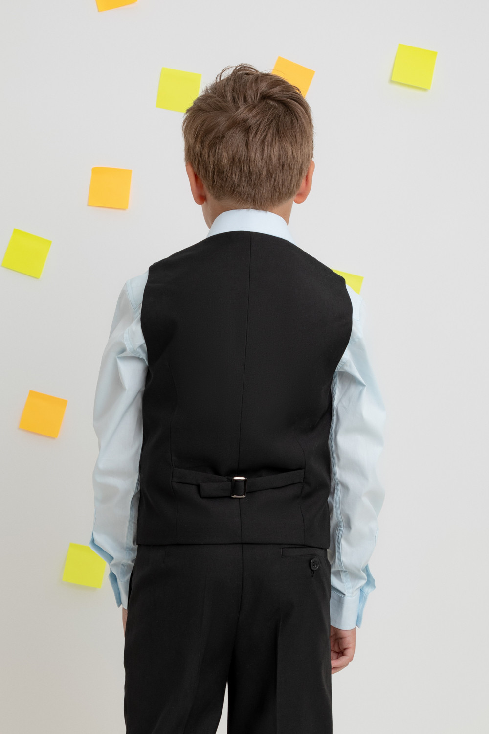 Жилет для мальчика, артикул: ТК 32001, цвет: черный, фото 5