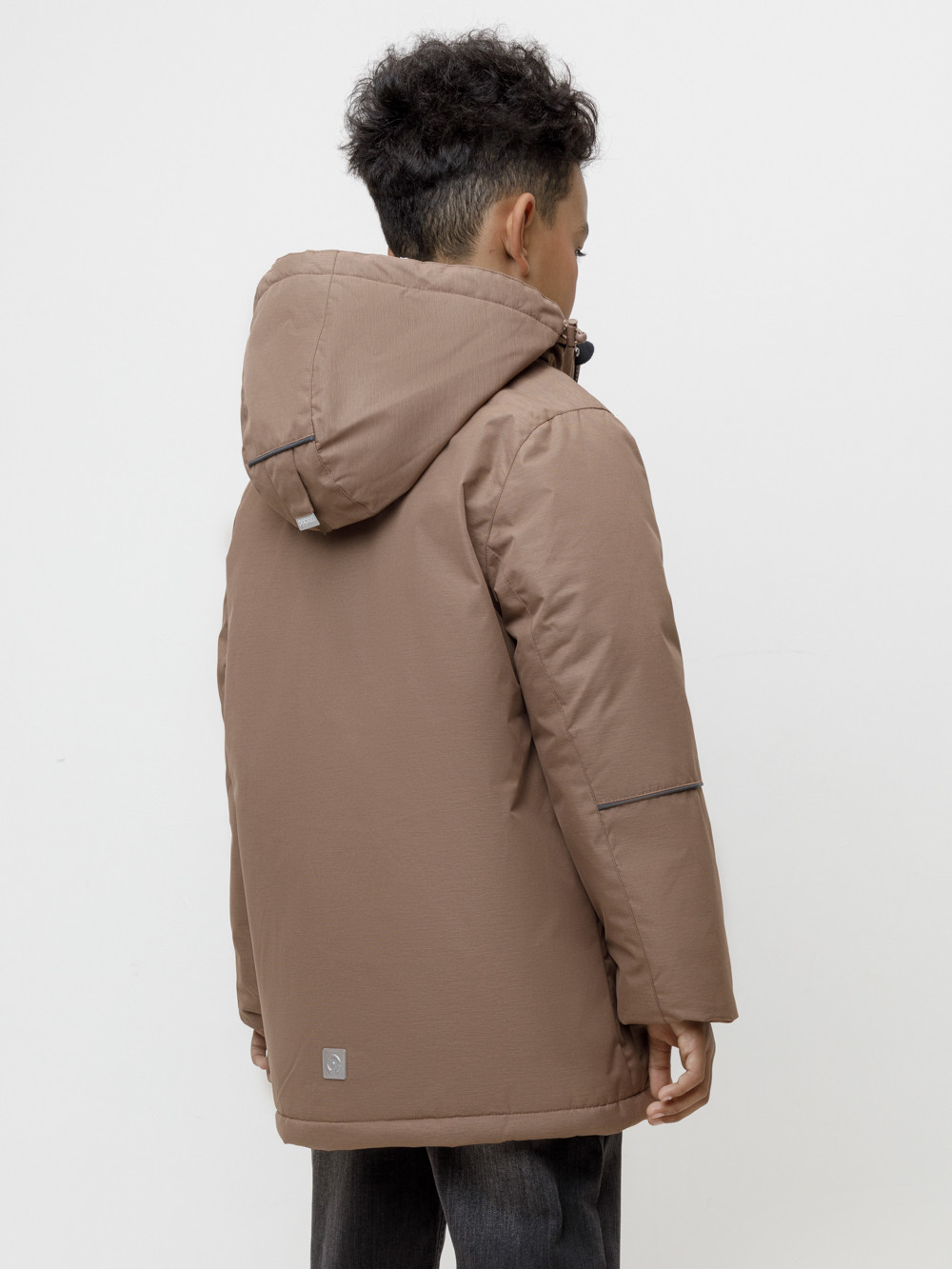 Куртки для мальчика, артикул: ВК 36091/2 ГР, цвет: коричневый, фото 4