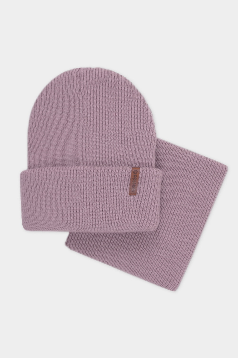 Комплект вязаный для девочки, артикул: КВ 22016/ш, цвет: розовый, фото 5