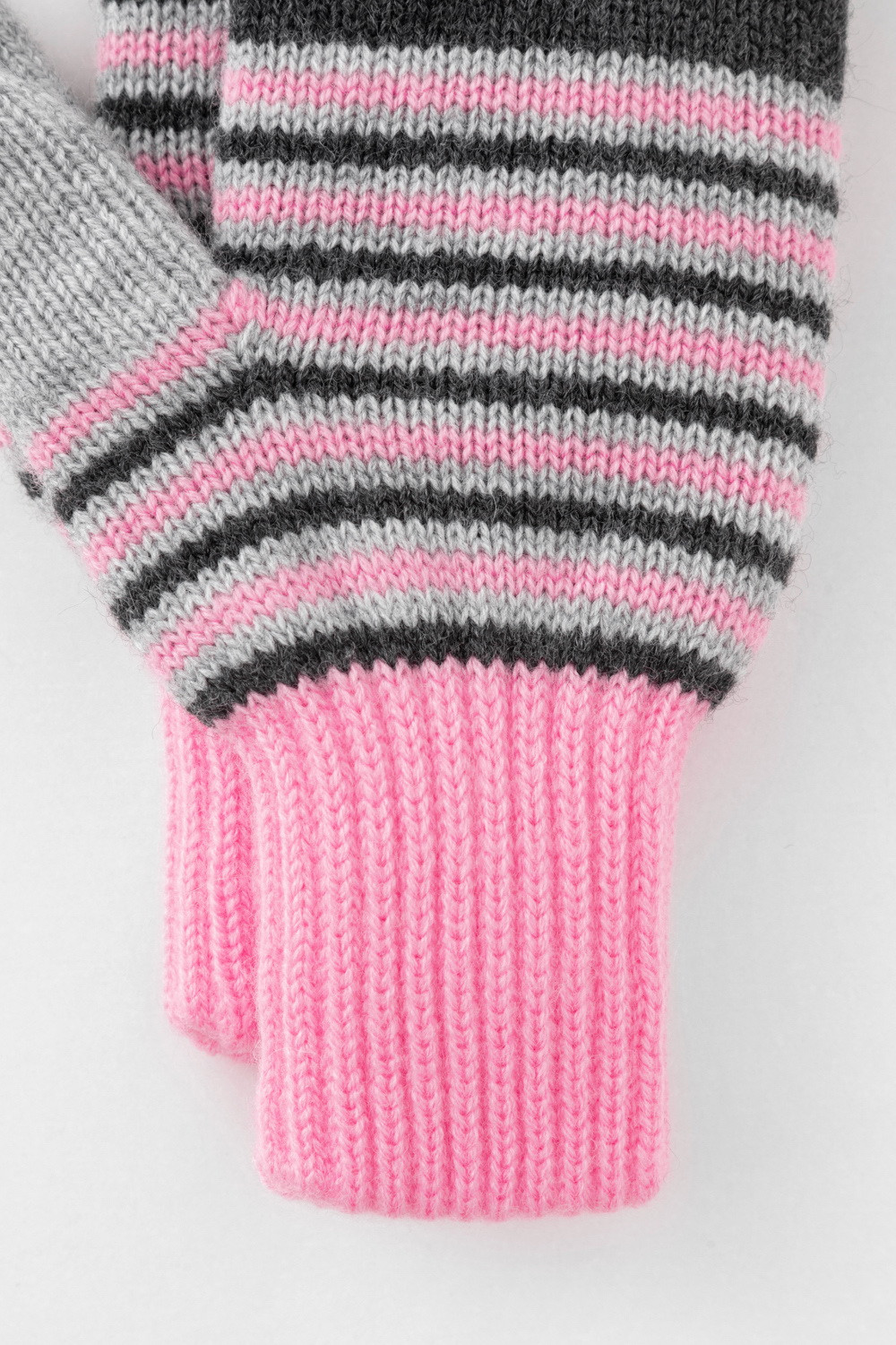 Рукавицы для девочки, артикул: КВ 10009/24ш, цвет: ярко-розовый, фото 5