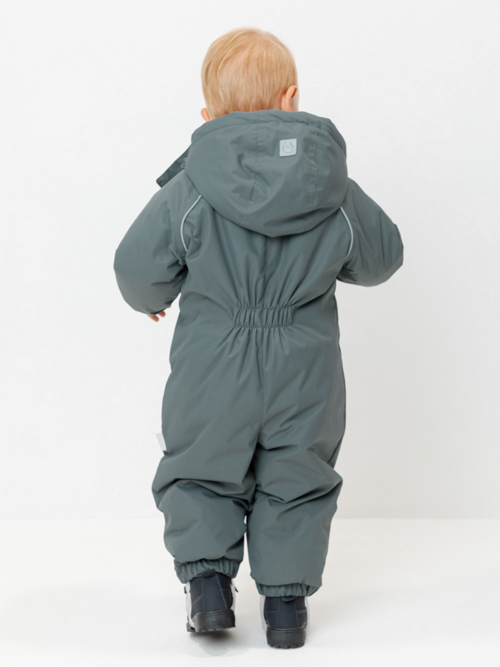 Комбинезоны утепленные для мальчика, артикул: ВК 60032/9 УЗГ, цвет: зеленый, фото 5