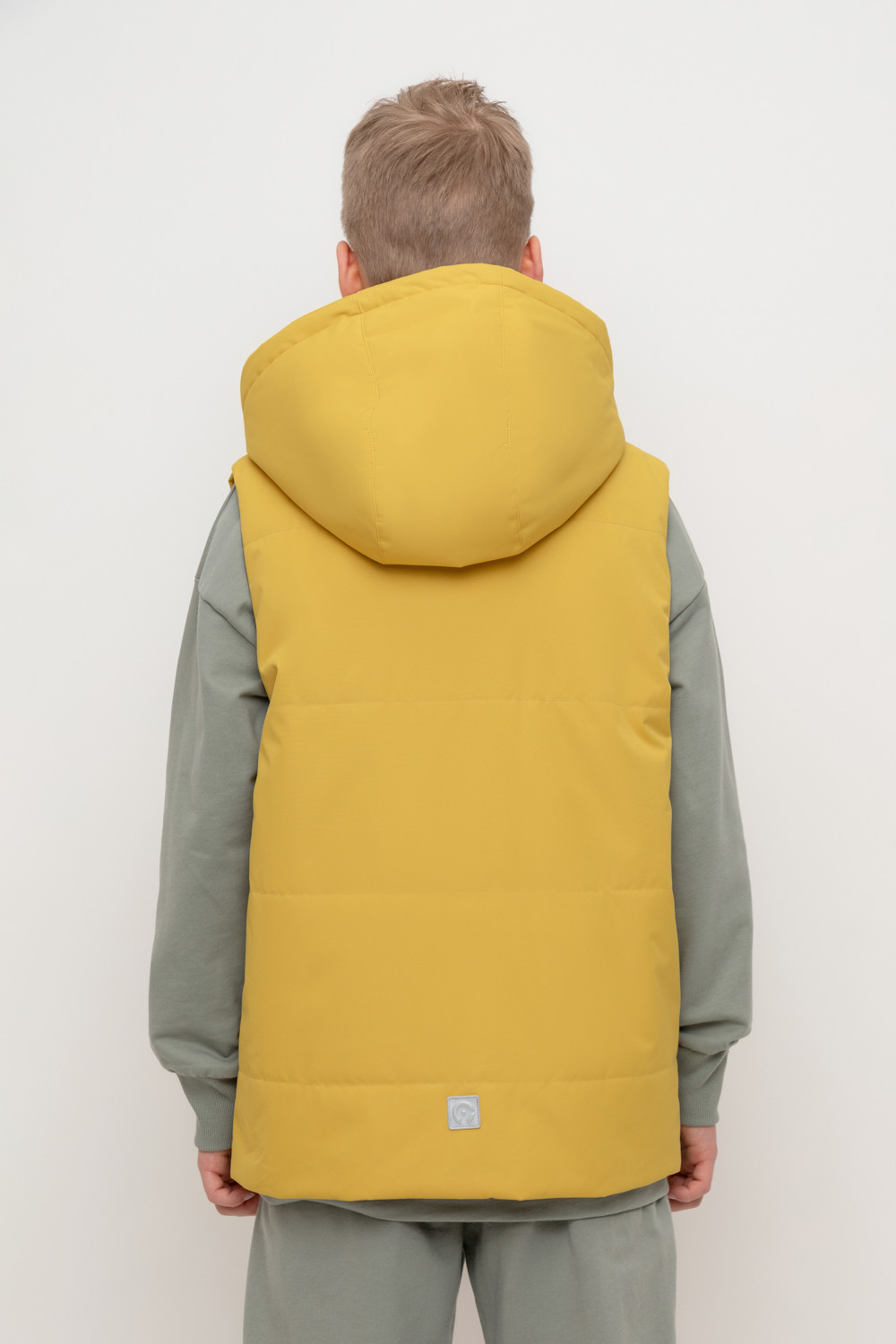 Жилеты для мальчика, артикул: ВК 35011/9 ГР, цвет: желтый, фото 5