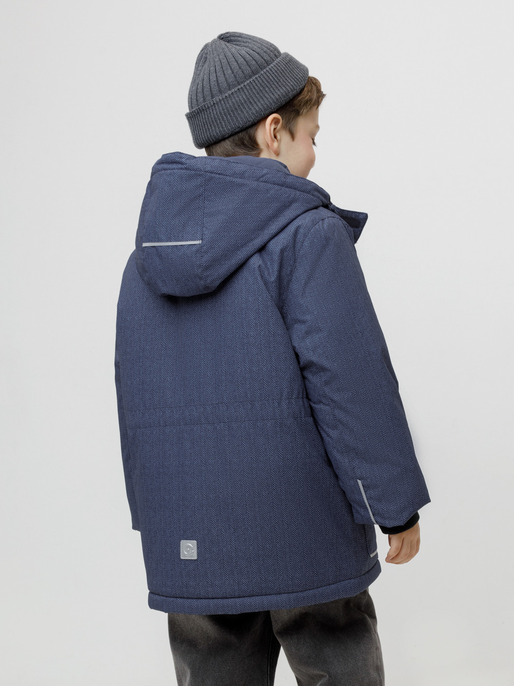 Куртки для мальчика, артикул: ВК 36107/н/1 ГР, цвет: синий, фото 5