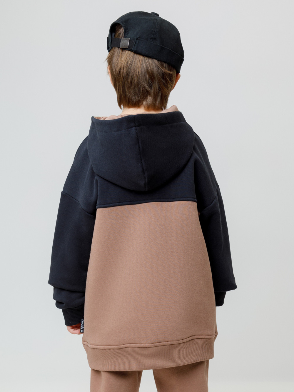 Худи для мальчика, артикул: КР 302162, цвет: кофейный, фото 5