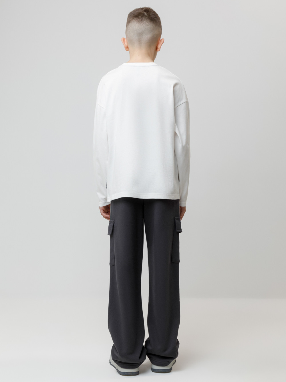 Брюки для мальчика, артикул: КР 400859, цвет: темно-серый, фото 5