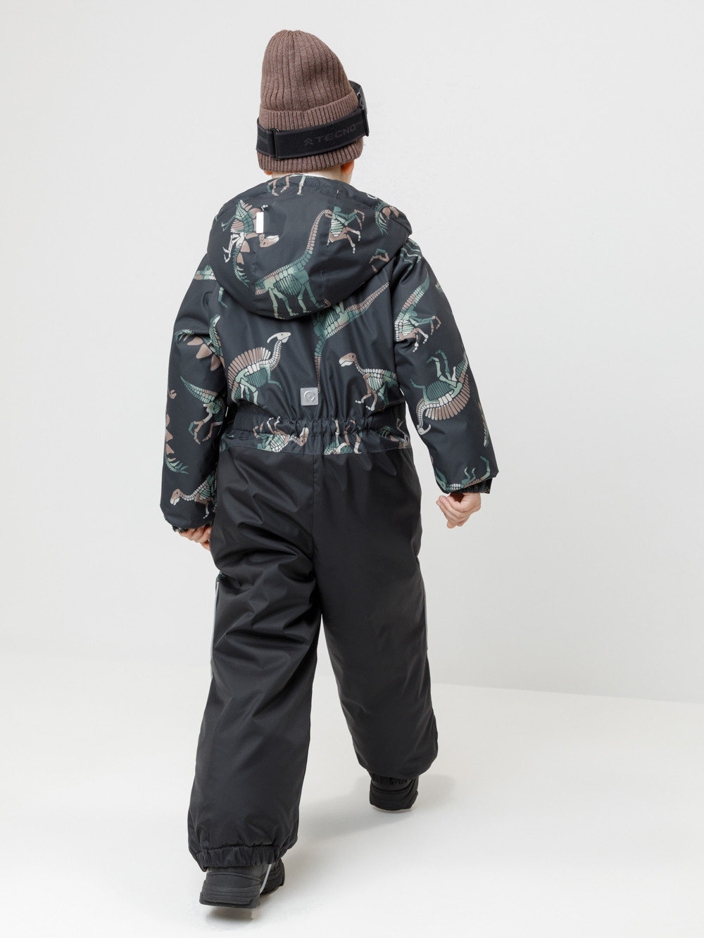 Комбинезоны утепленные для мальчика, артикул: ВК 60127/н/7 УЗГ, цвет: темно-серый, фото 5