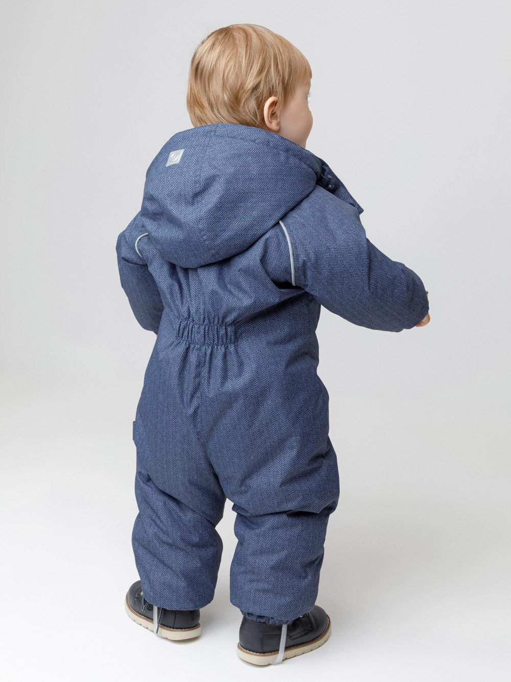 Комбинезоны утепленные для мальчика, артикул: ВК 60032/н/66 Ал, цвет: синий, фото 5