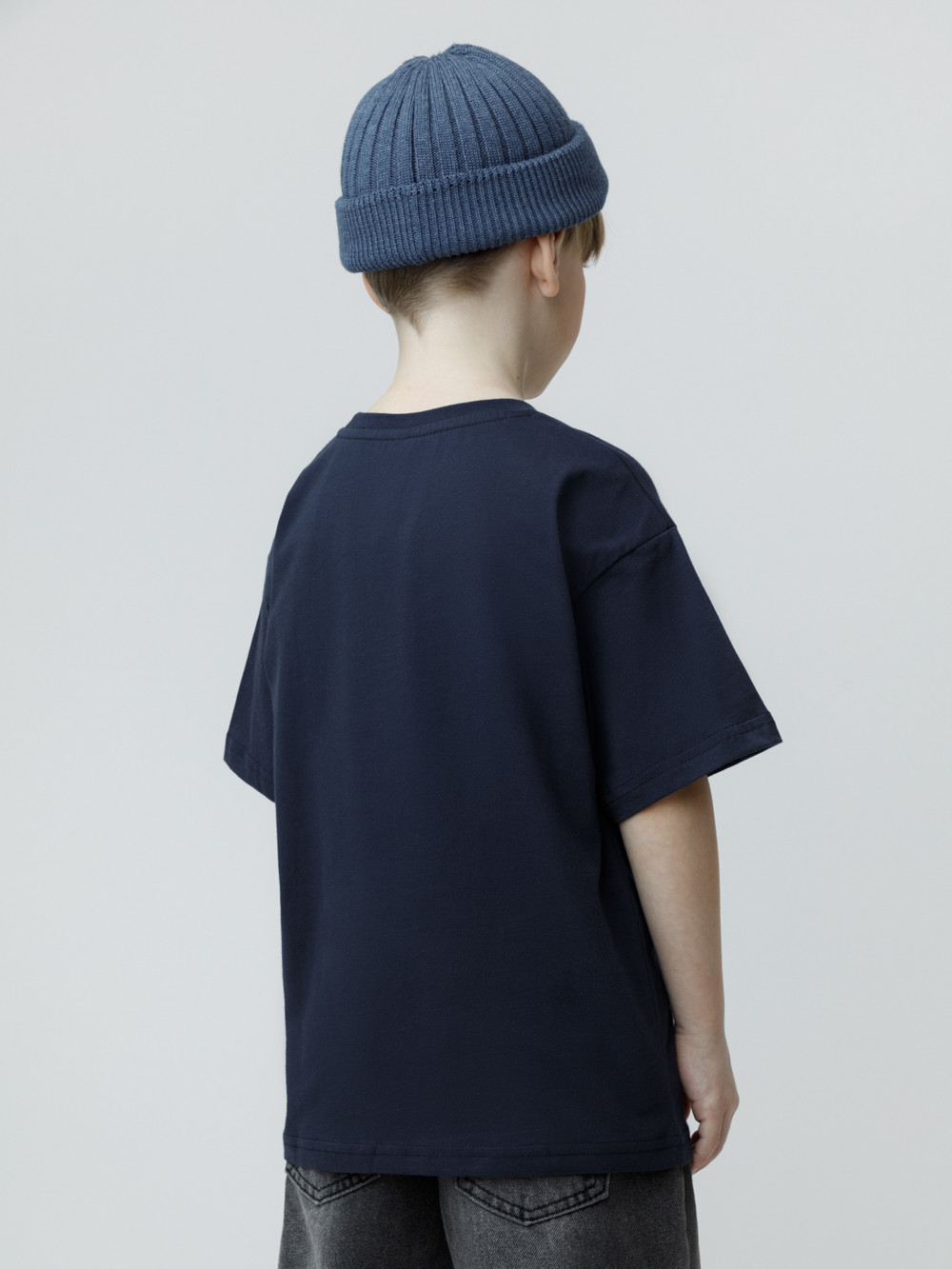 Футболка для мальчика, артикул: КР 302981, цвет: темно-синий, фото 5