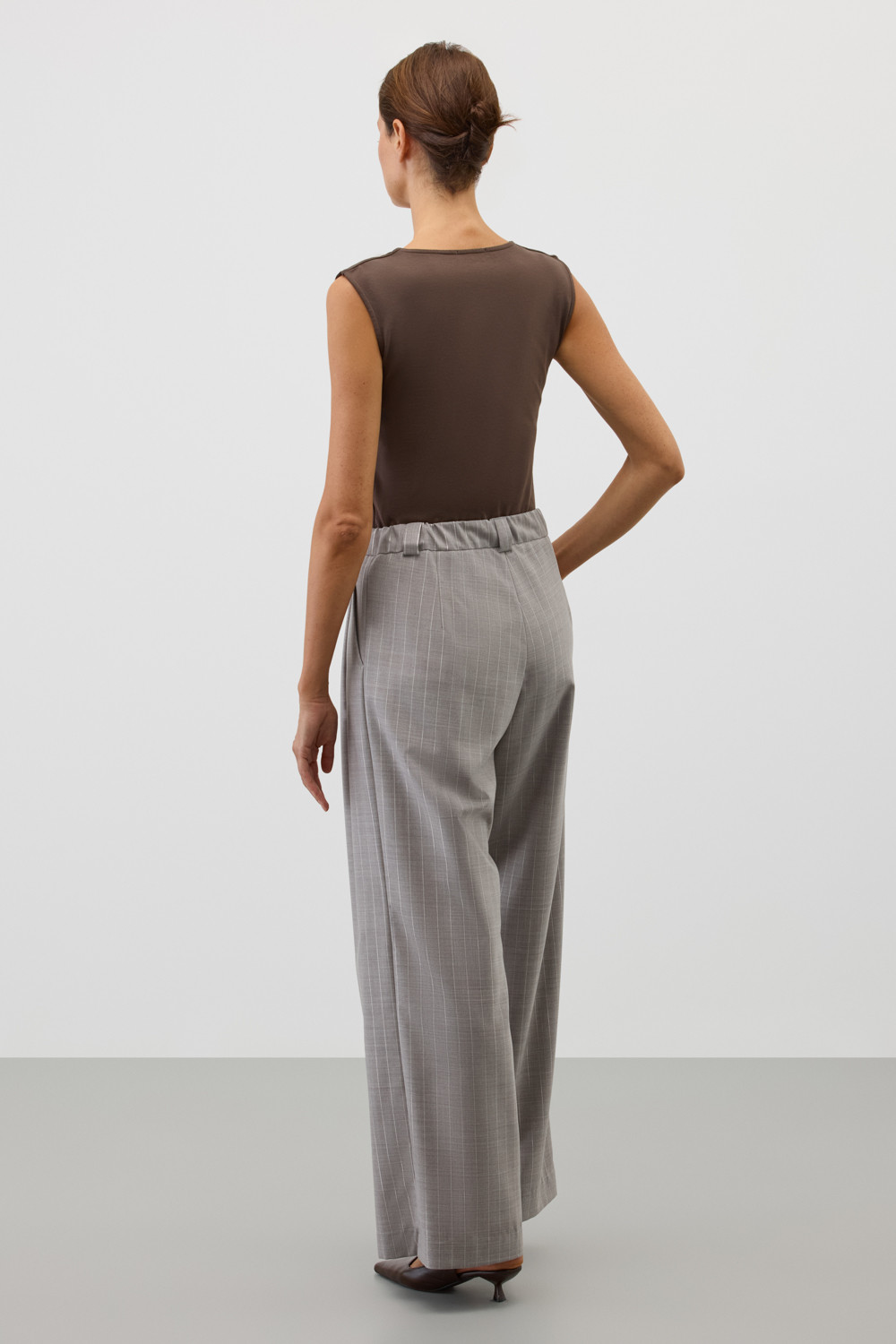 Майки женские для мам, артикул: ЕВТ 3329, цвет: коричневый, фото 5