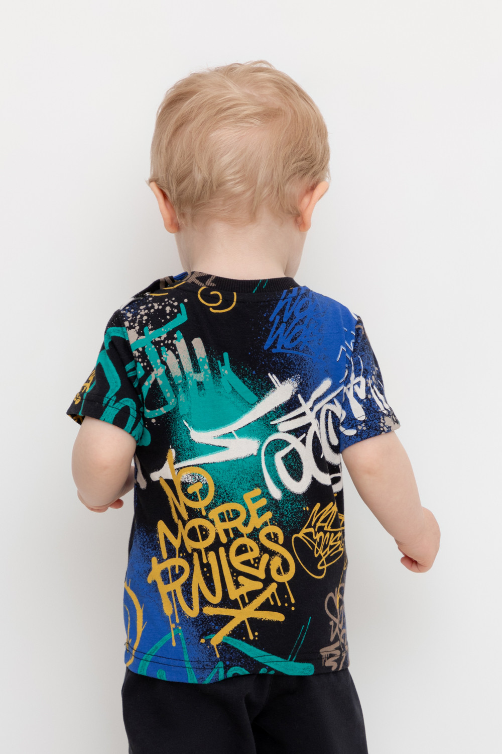 Футболка для мальчика, артикул: КР 302537, цвет: черный3, фото 5