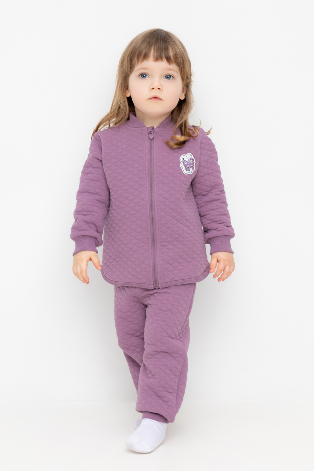 Брюки для девочки, артикул: КР 400758, цвет: бордовый, фото 5