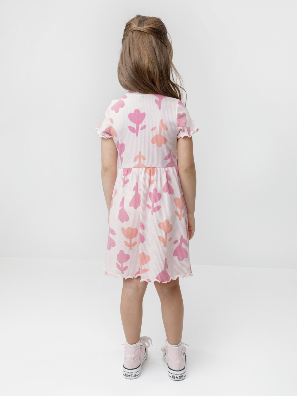 Платье для девочки, артикул: КР 5954, цвет: светло-розовый, фото 5