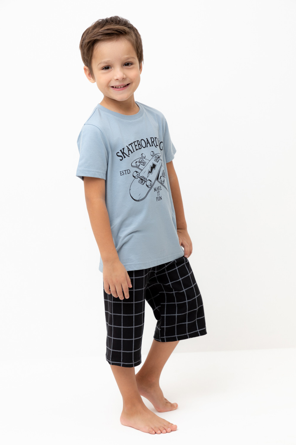 Пижама для мальчика, артикул: К 1528, цвет: синий, фото 5