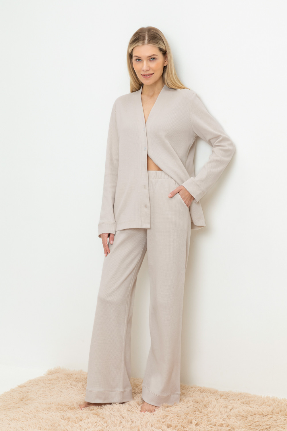 Комплекты для дома для мам, артикул: Е 20125, цвет: бежевый, фото 5