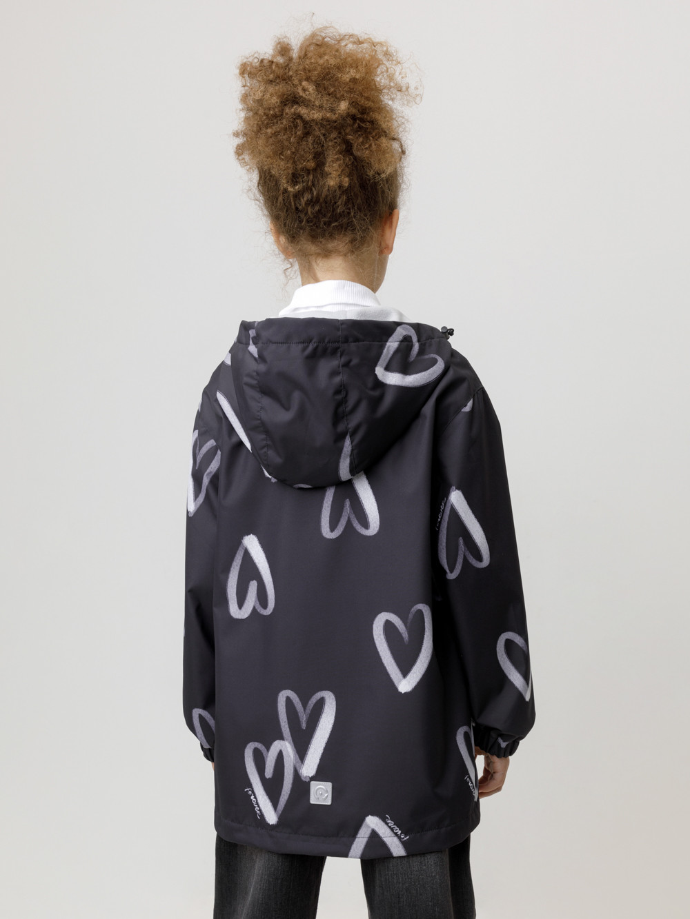 Куртка для девочки, артикул: ВК 32187/н/2 УЗГ, цвет: черный3, фото 5